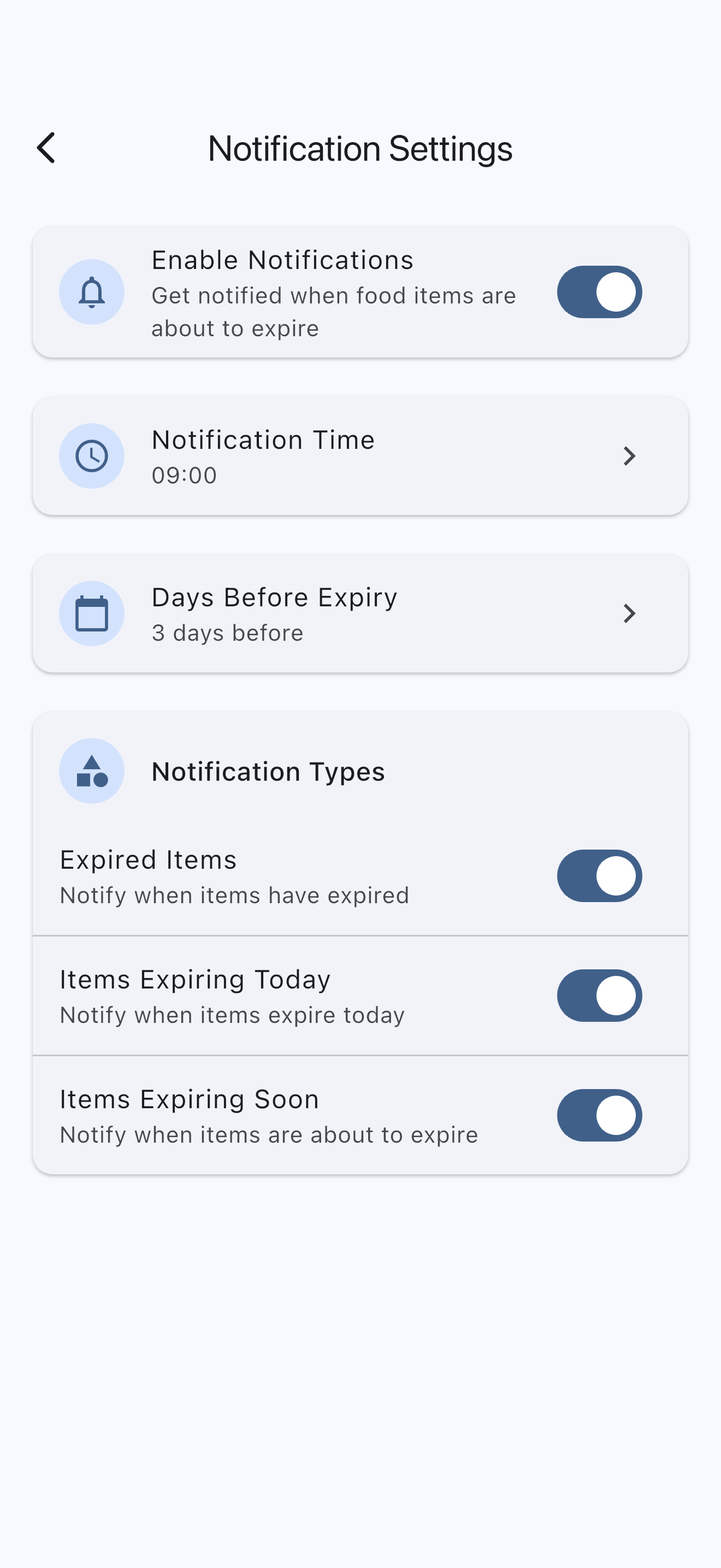 Notification Settings